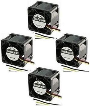 Lot 4x Quiet version replacement Fans for Mikrotik CRS312-4C+8XG-RM