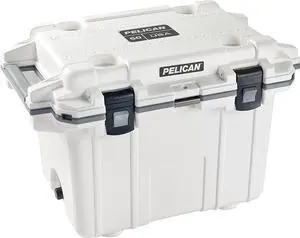 Pelican 50 Quart Elite Cooler - White