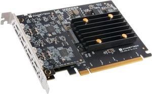Sonnet Allegro Pro USB-C 8-Port PCIe Card (Pro Series USB 3.2 PCIe Card with Four USB 3.2 Controllers and x8 PCIe 3.0 Bridge Chip to Deliver Full 10Gbps Per Port)