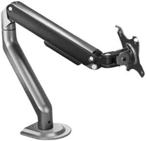 Single Monitor Arm, Monitor Desk Mount Fits 17 to 32 Inch, Adjustable Monitor Stand Holds 19.8lbs Height Adjustable Monitor Stand