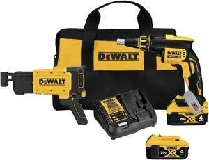 DEWALT Screw Gun Kit with Collated Drywall Attachment