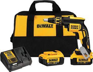 DEWALT 20V MAX* XR Drywall Screw Gun, Brushless, 4.0-Amp Hour