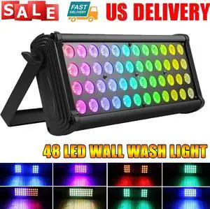 48LED RGBW Wall Wash Bar Light DJ Party KTV Club Stage Effect Lighting DMX
