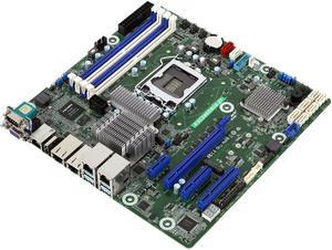 ASRock Rack E3C246D4U Motherboard + IO Plate | LGA 1151 | Up to 128GB DDR4 ECC