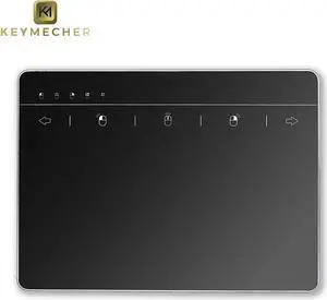 Multi-Gesture Wired Trackpad for Windows 7 and Windows 10, USB Slim Touchpad Mouse for Computer, Notebook, PC, and Laptop (Aluminum Black, Support Windows Precision Touchpad)