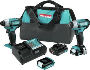 Makita 1.5Ah 3 Pc. Combo Kit with Impact Driver, Impact Wrench with Battery