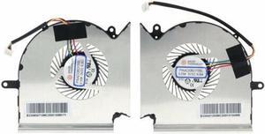 For MSI GL63 GE63 GP63 GV63 GL73 GP73 GE73VR CPU & GPU Cooling Fan MS-16P1