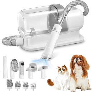 Dog hair vacuum groomer hotsell