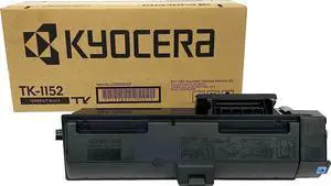 Kyocera Genuine TK-1152 Black Toner Cartridge for ECOSYS P2235dw / M2635dw Model Laser Printers