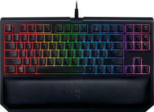Razer - BlackWidow Chroma V2 Tournament Edition Wired Gaming Mechanical Switch Keyboard With RGB Back Lighting - BLACK