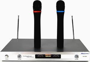 Hisonic HS2300 Wireless Microphone System with 2 Handheld Microphone