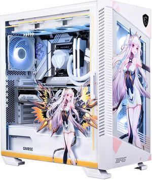 Pink Computer Case Cute Rabbit Host Game Watercooled Machine Custom Anime  Diy Chassis  Computer Cases  Towers  AliExpress