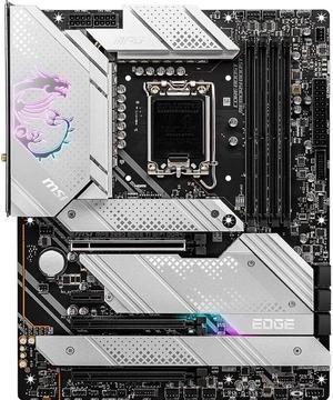 MSI MPG Z690 EDGE TI WIFI Motherboard (ATX,Intel Z690 LGA1700 12th Gen Intel Core,4×DDR4 DIMM, PCI-E 5.0 , 4×M.2, USB3.2 Gen2x2 Type-C , 2.5GbE LAN, Wi-Fi 6, 1xDisplayPort , 1xHDMI)