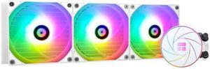 Thermalright AQUA ELITE 360 ARGB AIO CPU Liquid Cooler ,Intel LGA1700 Ready/AM5/AMD All-in-One Liquid Cooling System 360mm High Efficiency Radiator CPU Cooler, AURA SYNC - White