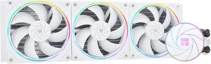 Thermalright AQUA ELITE 360 V2 ARGB AIO CPU Liquid Cooler ,Intel LGA1700 Ready/AM5/AMD All-in-One Liquid Cooling System 360mm High Efficiency Radiator CPU Cooler, AURA SYNC - WHITE