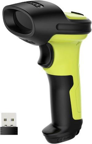 Inateck Wireless Barcode Scanner Barcode Reader 2.4GHz 35M Range Auto Scanning