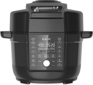 Instant Pot Duo Crisp Ultimate Lid 13in1 Air Fryer and Pressure Cooker Combo Sauté Slow Cook Bake Steam Warm Roast Dehydrate Sous Vide  Proof App With Over 800 Recipes 65 Quart