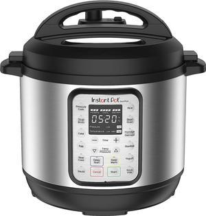 Instant Pot Duo Plus 9in1 Electric Pressure Cooker Slow Cooker Rice Cooker Steamer Sauté Yogurt Maker Warmer  Sterilizer Includes Free App with over 1900 Recipes Stainless Steel 6 Quart