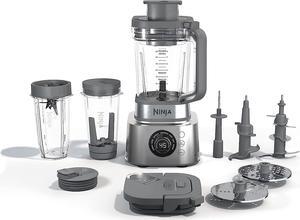 Ninja Foodi Power Blender Ultimate System with 72 oz Blending & Food Processing Pitcher, XL Smoothie Bowl Maker and Nutrient Extractor* & 7 Functions, Silver