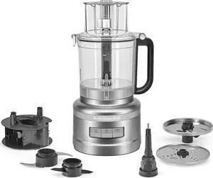 KitchenAid 13-Cup Food Processor, Contour Silver