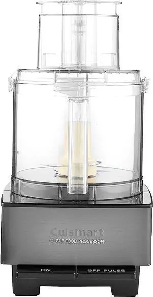 Cuisinart 14 Cup Food Processor, Includes Stainless Steel Standard Slicing Disc (4mm), Medium Shredding Disc, & Stainless Steel Chopping/Mixing Blade Black