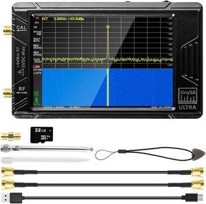 Portable TinySA Spectrum Analyzer,SEESII Upgraded V0.3.1 Handheld