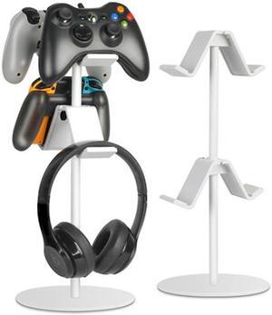 Controller Holder, Game Controller Stand Holder Storage Organizer Gamepad with Multiple Adjustable Height and Direction Brackets Compatible for Xbox ONE 360 Switch PS4 STEAM PC Nintendo Stander