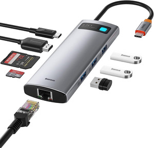 thumbnail image 2 of Aazon.co: ORICO USB C Docking Station,6 In 1 USB C Dongle With HDI... 2 of 12