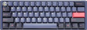 Ducky One 3 Mini Cosmic Blue 60% Hotswap RGB Double Shot PBT Quack Mechanical Keyboard Cherry MX Ergo Clear
