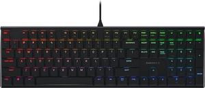 Cherry MX 10.0N RGB Mechanical Keyboard MX Low Profile Speed switches, Aluminum housing, Premium Keyboard for Gaming and Work.