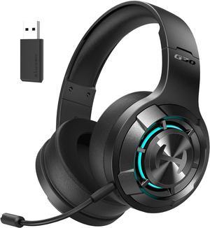 HECATE by Edifier G30S Wireless Gaming Headset, 2.4GHz / Bluetooth 5.3 Dual-Mode Transmission, Game Sound Effects, Dual Noise Cancelling Microphone for PC/MAC/PS4/PS5, RGB Lighting - Black