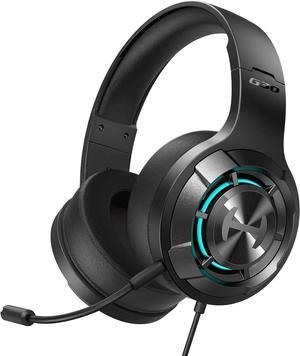 Edifier Hecate G30II Wired Gaming Headset, 7.1 Virtual Surround Sound Gaming Headphones with Detachable Noise Cancelling Microphone for PC/MAC/PS4/PS5, RGB Lighting