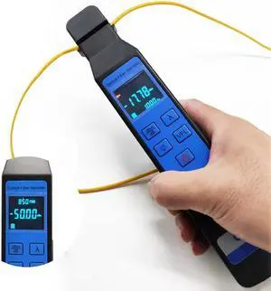 Live Optical Fiber Identifier with Wave Respond 800-1700nm Built in 10mw VFL and Optical Power Meter OPM Functions FTTH Tool