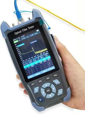Mini-Pro 1310/1550nm SM OTDR Mulit-Function Tester Built in OPM/OLS / RJ45 Test/VFL Test Rang 5m-60Km Dynamic Range 24dB/22dB Connector UPC with FC/APC-FC/UPC-SX