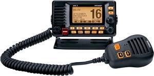 Uniden UM725GBTBK Marine VHF Radio, All USA, Canada, and Intl. Marine Channels, 1Watt/25Watt Transmit Power, Largest LCD Screen in Class, NOAA Weather Channels, Speaker Mic, Built-in GPS & Bluetooth.