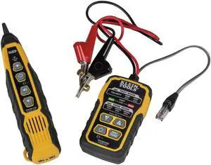 Klein Tools Cable Tracer with Probe Tone Pro Kit for Telephone, Internet, Video, Data and Communications Cables, Beige