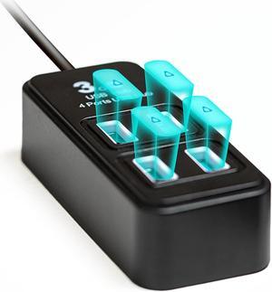 4-Port USB Hub for Vive Tracker USB dongles