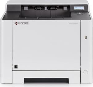 Kyocera ECOSYS P5026cdw Color Network Laser Printer, 27 ppm, Standard 1200dpi, Standard Duplex, Gigabit Ethernet, USB, Wireless & Wi-Fi Direct, Mobile Print, 512 MB Memory, 2 Line LCD Screen