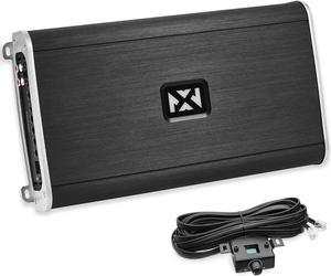 NVX VAD27001 2700W RMS Class D Monoblock Car/Marine/Powersports Amplifier with Bass Remote (Marine Certified)