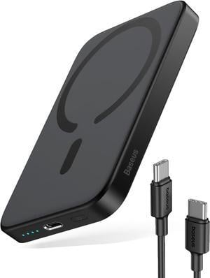  Baseus Portable Charger 20000mAh, 65W Power Bank Fast Charging Battery  Pack Laptop Charger Built-in USB C Cable, 4-Port Battery Bank for MacBook,  iPad, Dell, HP, Samsung, iPhone, Switch and More 