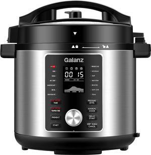 COMFEE' Pressure Cooker 6 Quart with 12 Presets, Multi-Functional