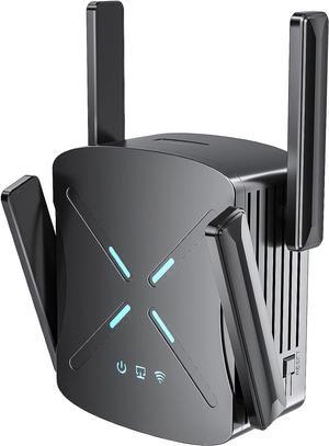 2024 WiFi Extender, 5G Dual Band 1200Mbps Fastest WiFi Signal Boosters for  Home, Long Range Extenders Covers Up to 8500 Sq.Ft and 40 Devices Wireless
