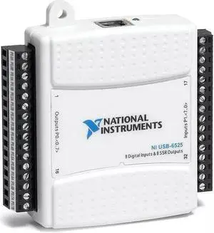 National Instruments USB-6525 High Speed Data Acquisition Card 779640-01 Digital I/O Terminals