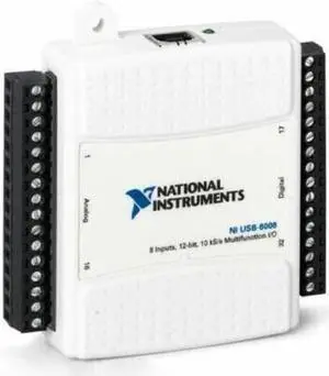 National Instruments USB-6008 Data Acquisition Card NI DAQ, Multifunction in box