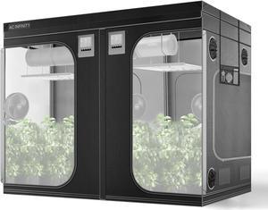 Advance Grow Tent 96x96x80 Thickest 1 in Poles Highest Density 2000D Diamond Mylar Canvas 8x8 for Hydroponics Indoor Growing