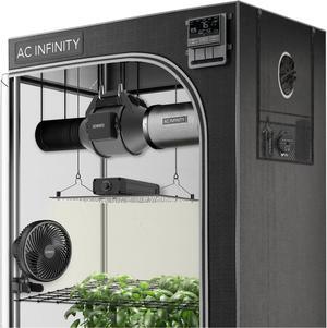 Advance Grow System 2x2, 1-Plant Kit, WiFi-Integrated Grow Tent Kit, Automate Ventilation, Circulation, Schedule Full Spectrum Samsung LM301B LED Grow Light, 2000D Mylar Tent