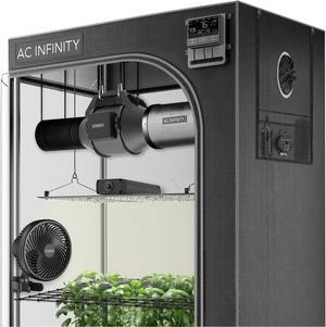 Advance Grow System 2x4, 2-Plant Kit, WiFi-Integrated Grow Tent Kit, Automate Ventilation, Circulation, Schedule Full Spectrum Samsung LM301B LED Grow Light, 2000D Mylar Tent