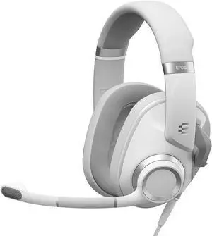 EPOS Gaming H6Pro - Closed Acoustic Gaming Headset with Mic - Over-Ear Headset Lightweight - Lift-to-Mute - Xbox Headset - PS4 Headset - PS5 Headset - PC/Windows Headset - Gaming Accessories -White EPOS Gaming H6Pro - Closed Acoustic Gaming Headset with Mic - Over-Ear Headset Lightweight - Lift-to-Mute - Xbox Headset - PS4 Headset - PS5 Headset - PC/Windows Headset - Gaming Accessories -White