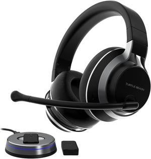Turtle Beach Stealth Pro Multiplatform Wireless Noise-Cancelling Gaming Headset for PS5, PS4, Playstation, PC, Mac, Switch, & Mobile  50mm Speakers, Bluetooth, Dual Batteries  Black