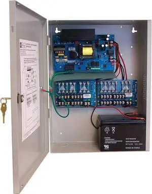 Altronix AL1012ULXPD16 16 Supply/Charger-12VDC @ 10 amp, Fused Non-Power outputs